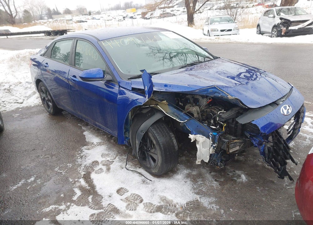 2021 HYUNDAI ELANTRA SEL VIN: 5NPLS4AG3MH009049