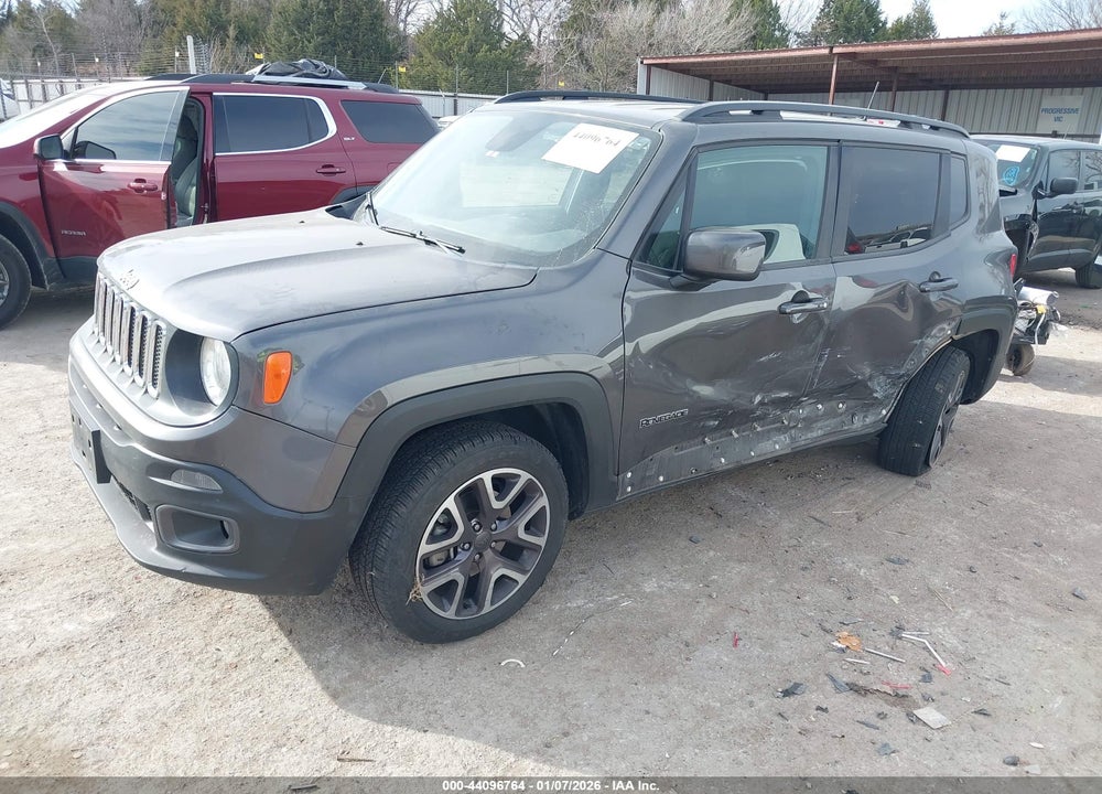 2018 JEEP RENEGADE LATITUDE 4X4 VIN: ZACCJBBB2JPG79236