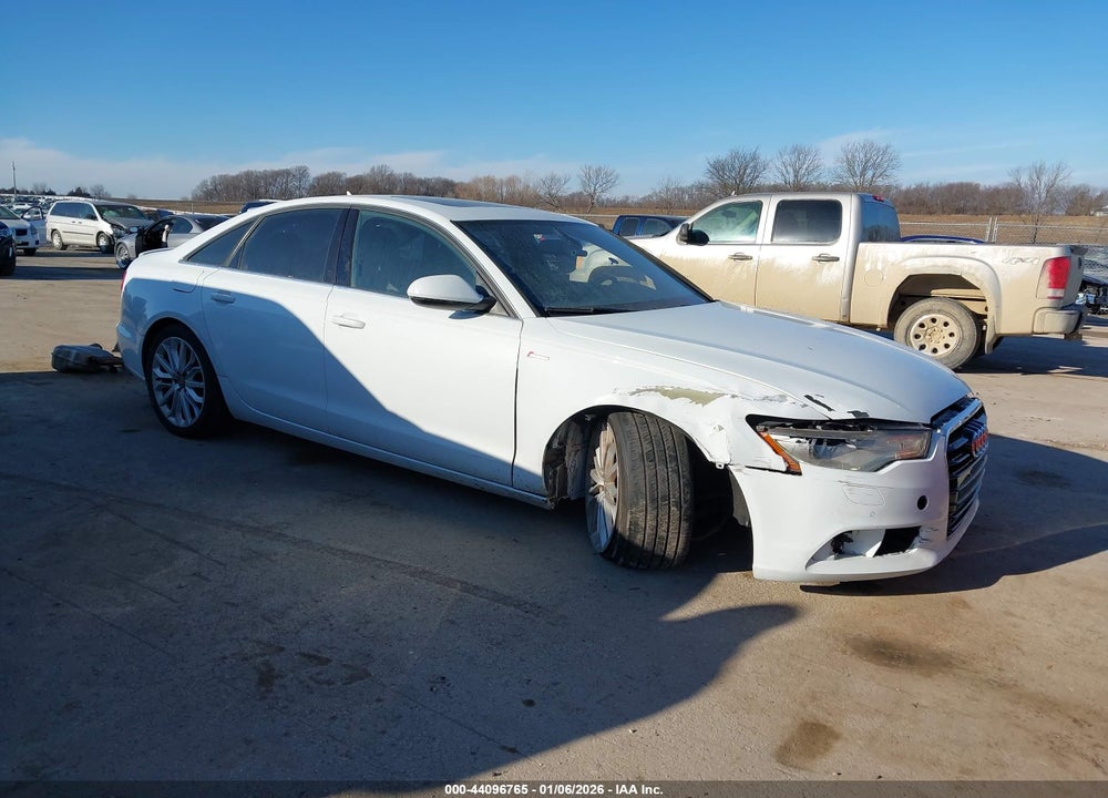 2012 AUDI A6 3.0 PREMIUM VIN: WAUGGAFC5CN165614