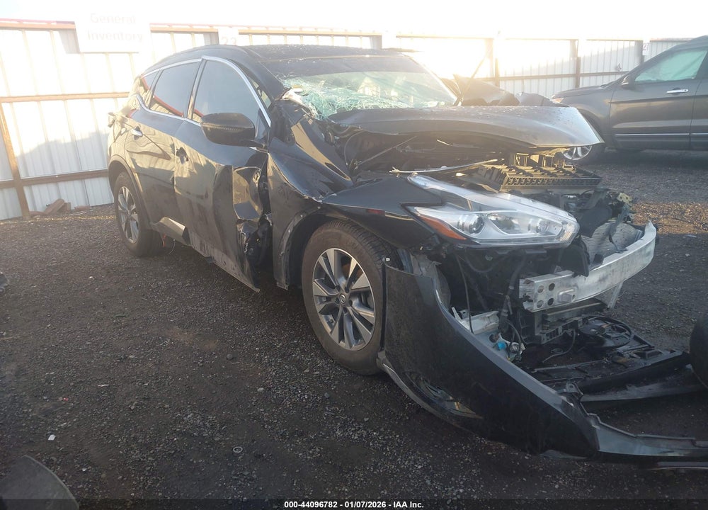 2016 NISSAN MURANO PLATINUM/S/SL/SV VIN: 5N1AZ2MH7GN109876