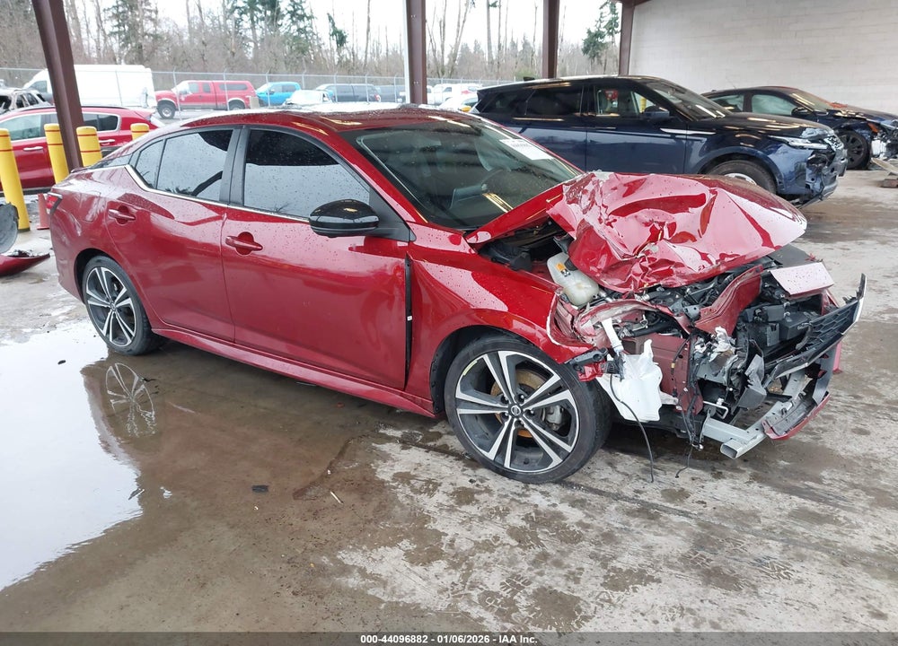 2022 NISSAN SENTRA SR XTRONIC CVT VIN: 3N1AB8DV9NY257922
