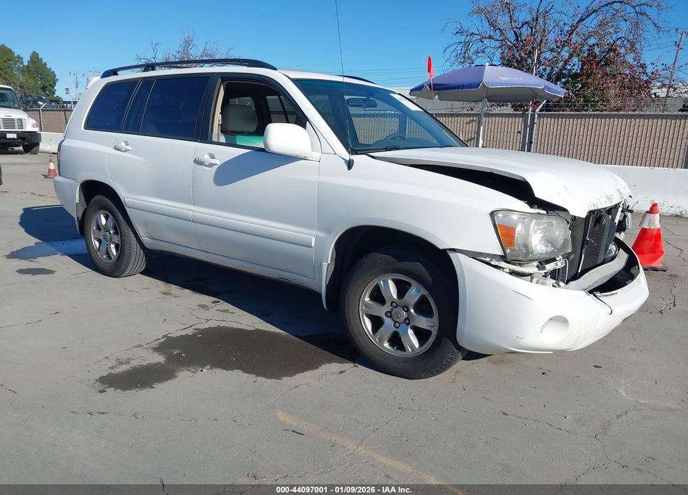 2005 TOYOTA HIGHLANDER V6 VIN: JTEEP21A350083530