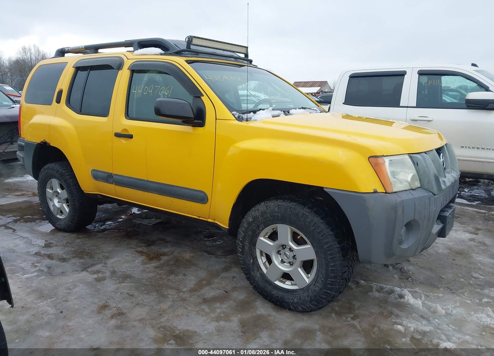 2007 NISSAN XTERRA S VIN: 5N1AN08W87C508770
