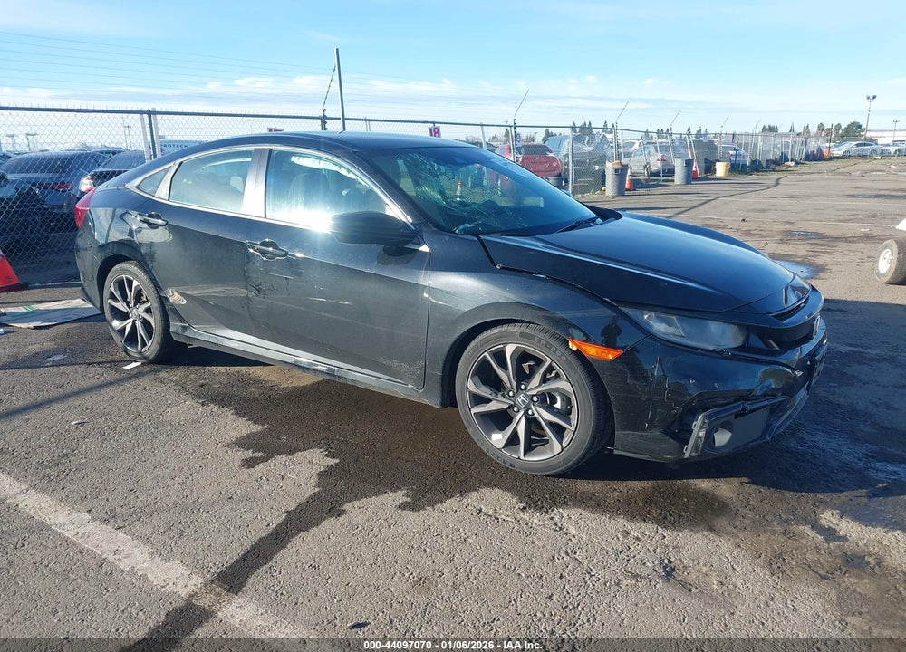 2019 HONDA CIVIC SPORT VIN: 19XFC2F80KE210022