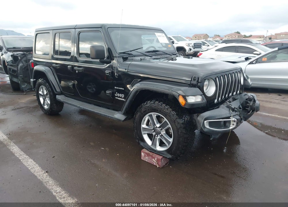 2019 JEEP WRANGLER UNLIMITED SAHARA 4X4 VIN: 1C4HJXEG5KW527899