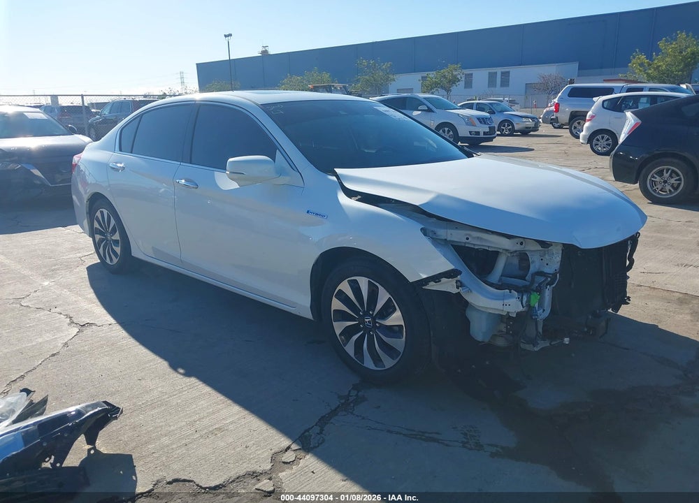 2017 HONDA ACCORD HYBRID EX-L VIN: JHMCR6F55HC003316