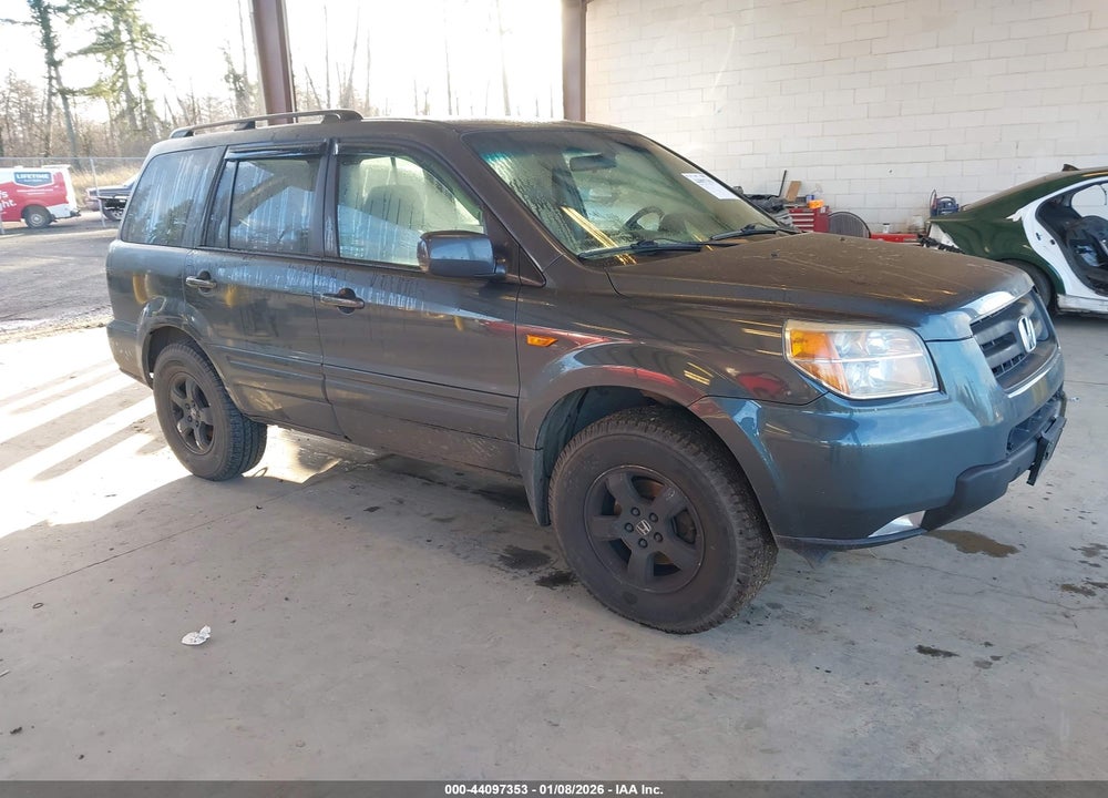 2006 HONDA PILOT EX-L VIN: 2HKYF18766H546015