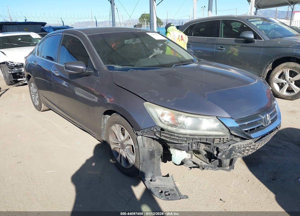 2013 HONDA ACCORD LX VIN: 1HGCR2F37DA281554