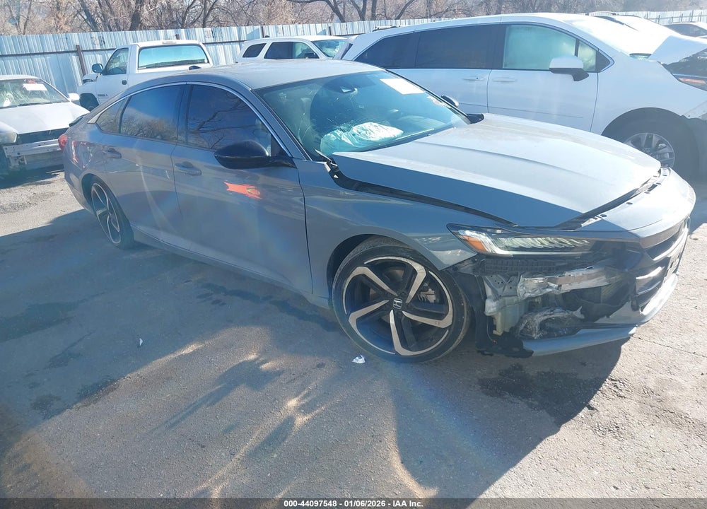2021 HONDA ACCORD SPORT VIN: 1HGCV1F32MA083812
