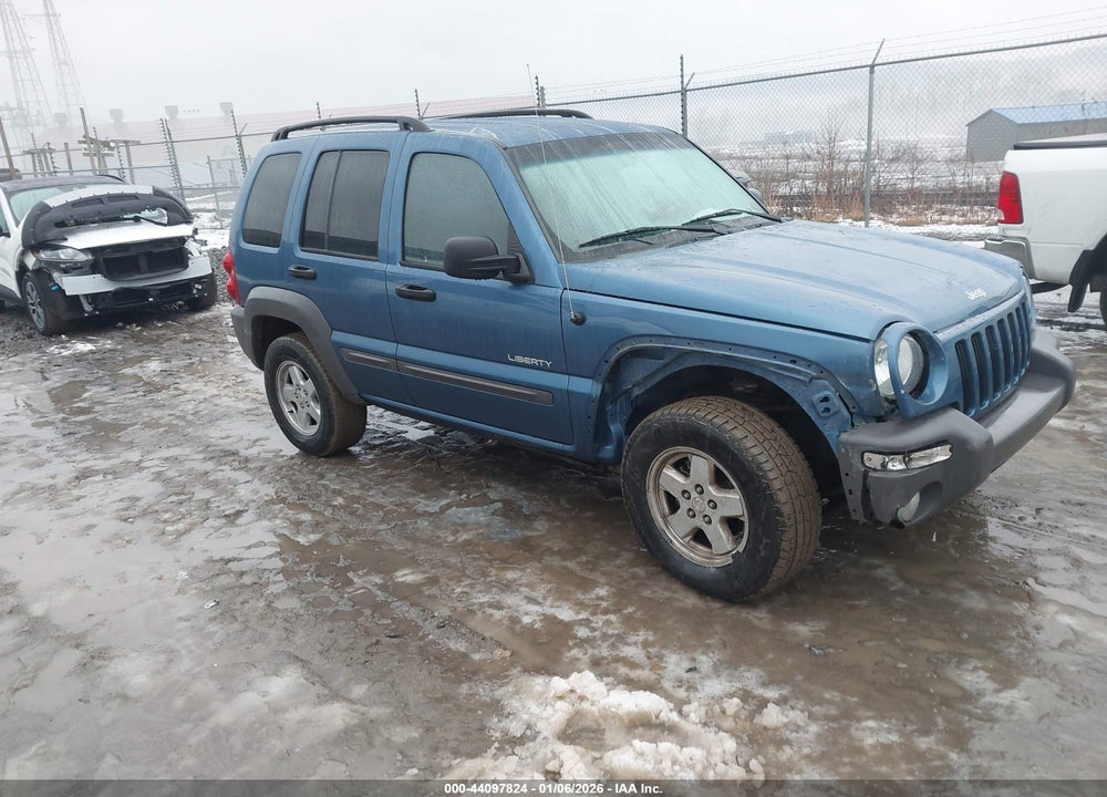 2004 JEEP LIBERTY SPORT VIN: 1J4GL48K74W167410