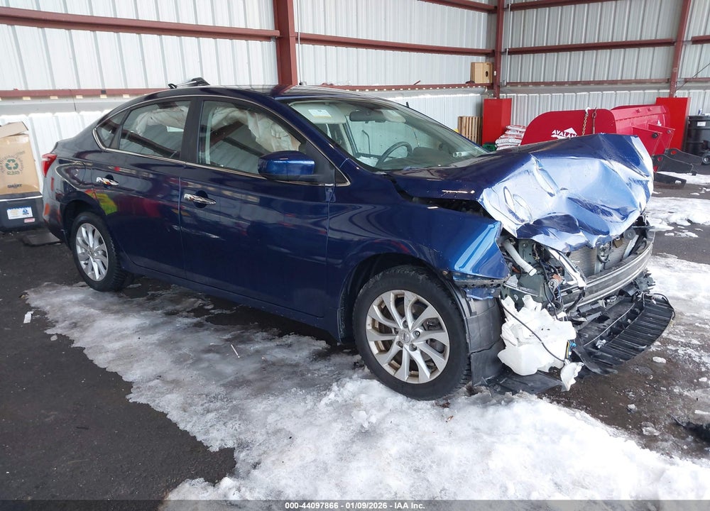 2018 NISSAN SENTRA SV VIN: 3N1AB7AP5JY308102