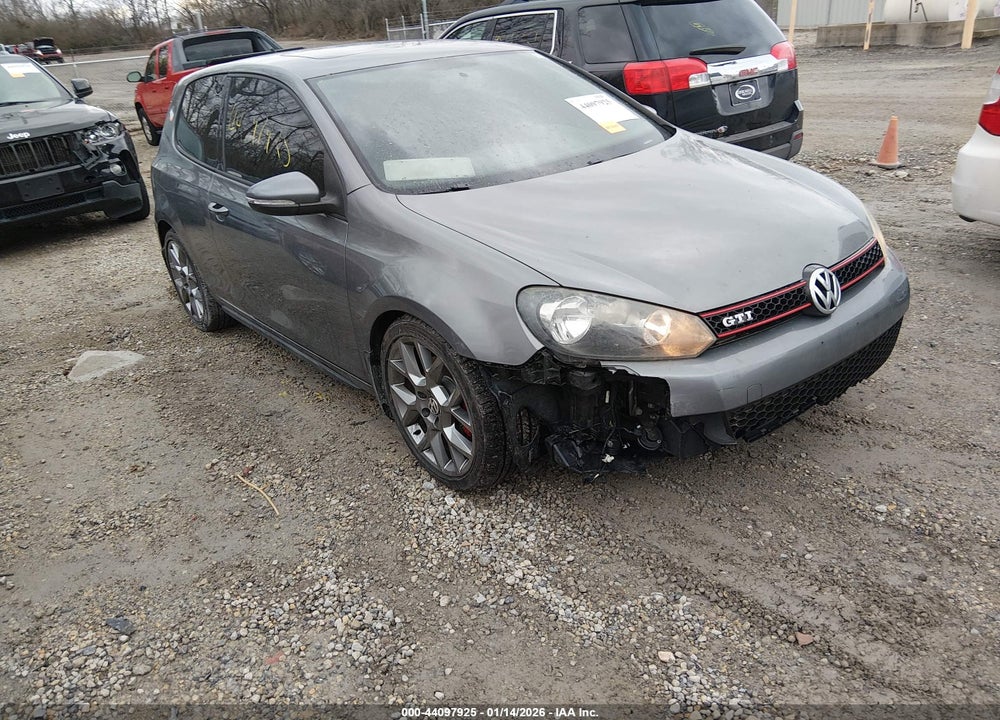 2013 VOLKSWAGEN GTI VIN: WVWFD7AJ6DW052170