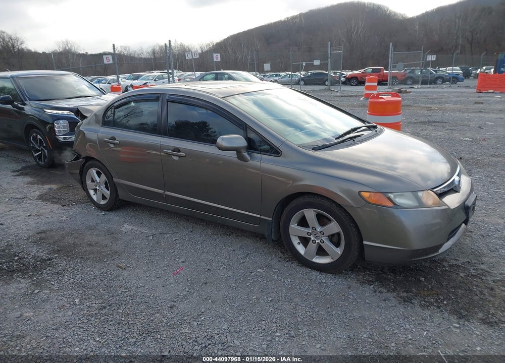 2008 HONDA CIVIC EX-L VIN: 2HGFA16978H333100