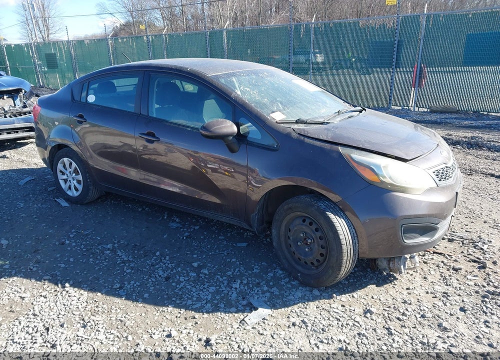 2013 KIA RIO EX VIN: KNADN4A39D6115182