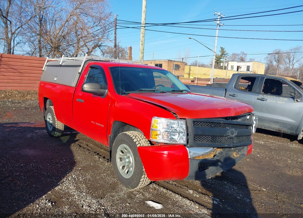 2011 CHEVROLET SILVERADO 1500 WORK TRUCK VIN: 1GCNCPEX5BZ396176