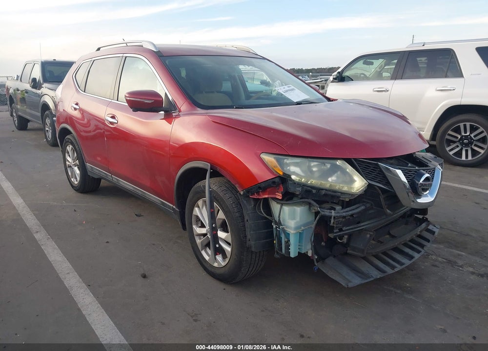 2014 NISSAN ROGUE SV VIN: 5N1AT2MTXEC852286