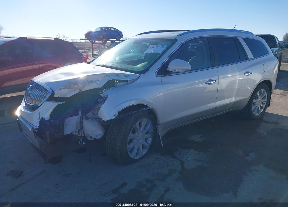 2012 BUICK ENCLAVE PREMIUM VIN: 5GAKVDED5CJ404456