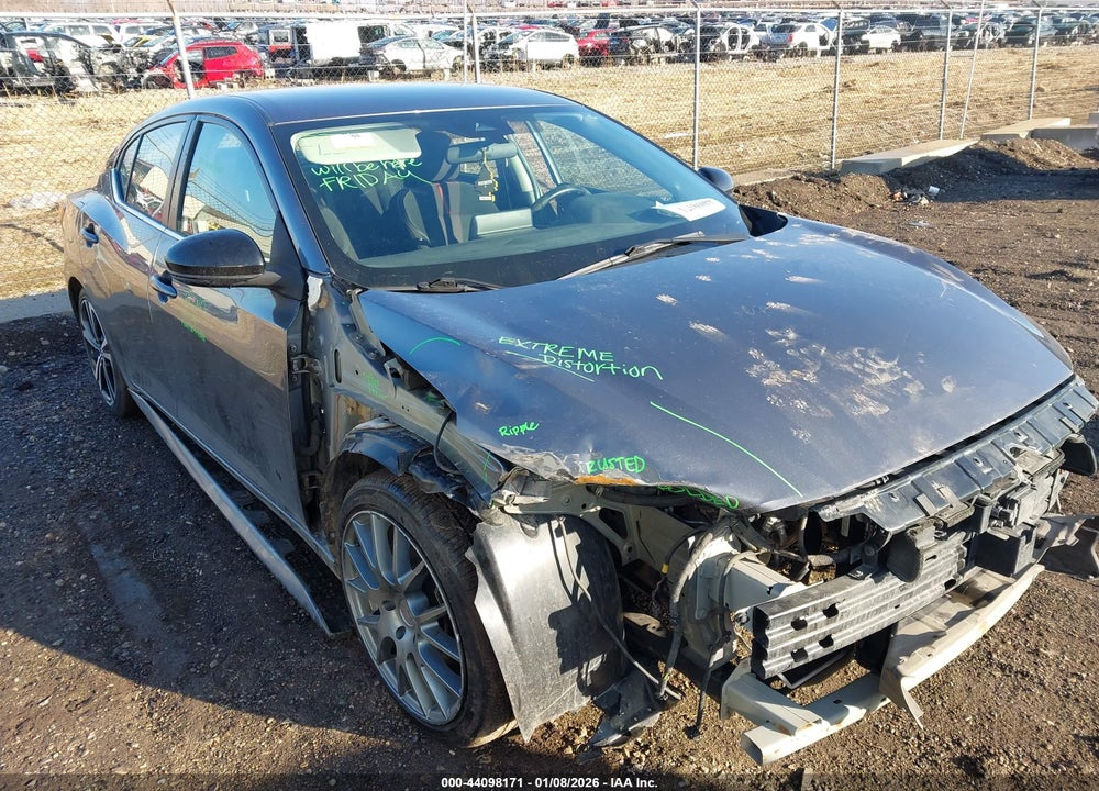 2022 NISSAN SENTRA SR XTRONIC CVT VIN: 3N1AB8DV5NY277892