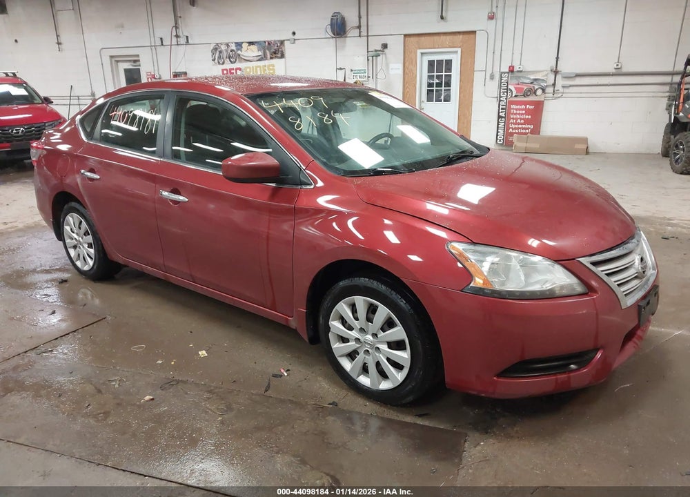 2015 NISSAN SENTRA SV VIN: 3N1AB7AP2FY333787