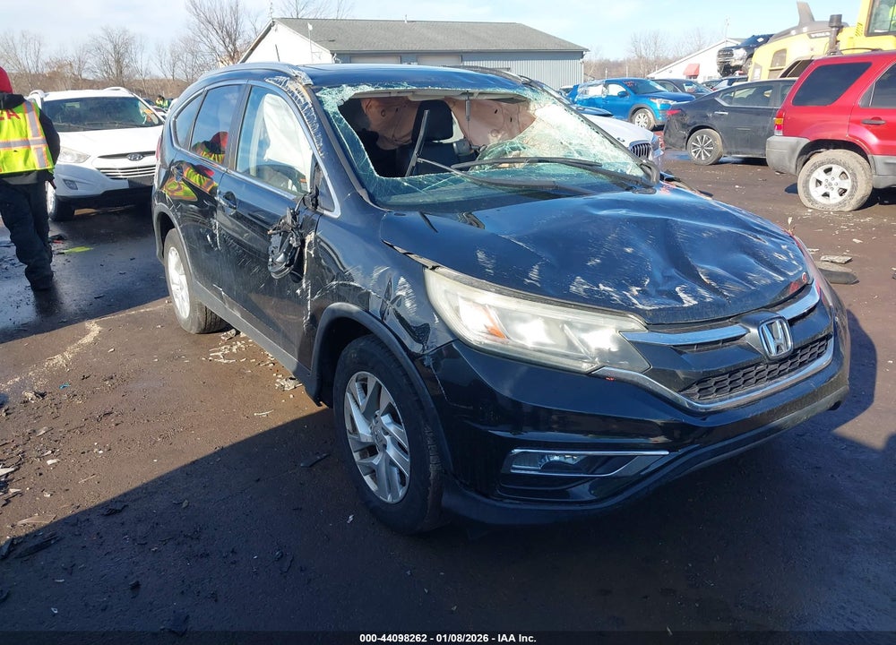 2015 HONDA CR-V EX-L VIN: 5J6RM4H77FL049461