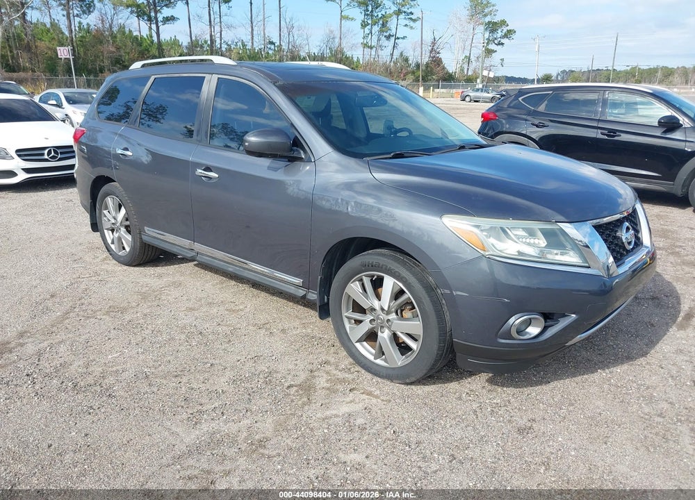 2013 NISSAN PATHFINDER PLATINUM VIN: 5N1AR2MN9DC632751