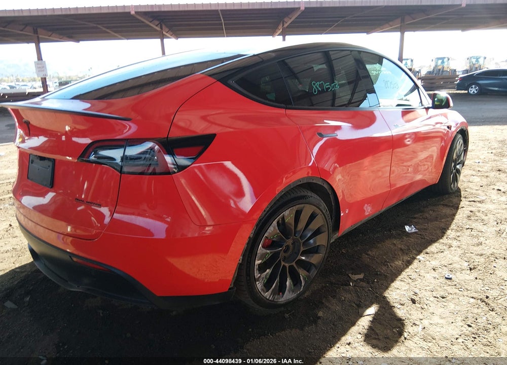 2023 TESLA MODEL Y PERFORMANCE DUAL MOTOR ALL-WHEEL DRIVE VIN: 7SAYGDEF7PF887503