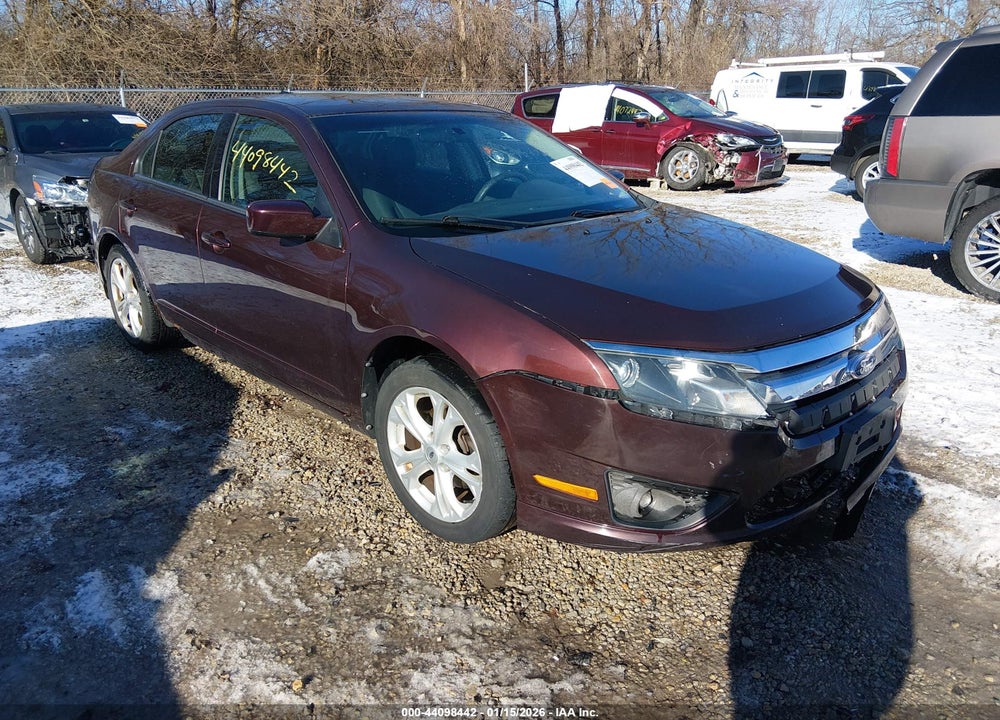 2012 FORD FUSION SE VIN: 3FAHP0HA6CR161670