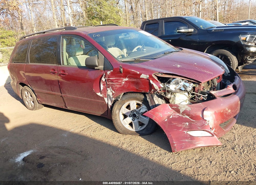 2008 TOYOTA SIENNA LE VIN: 5TDZK23C88S205304