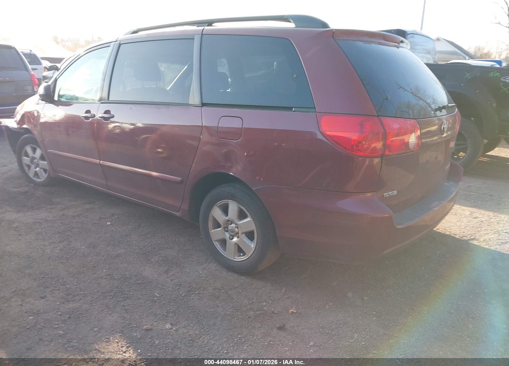 2008 TOYOTA SIENNA LE VIN: 5TDZK23C88S205304