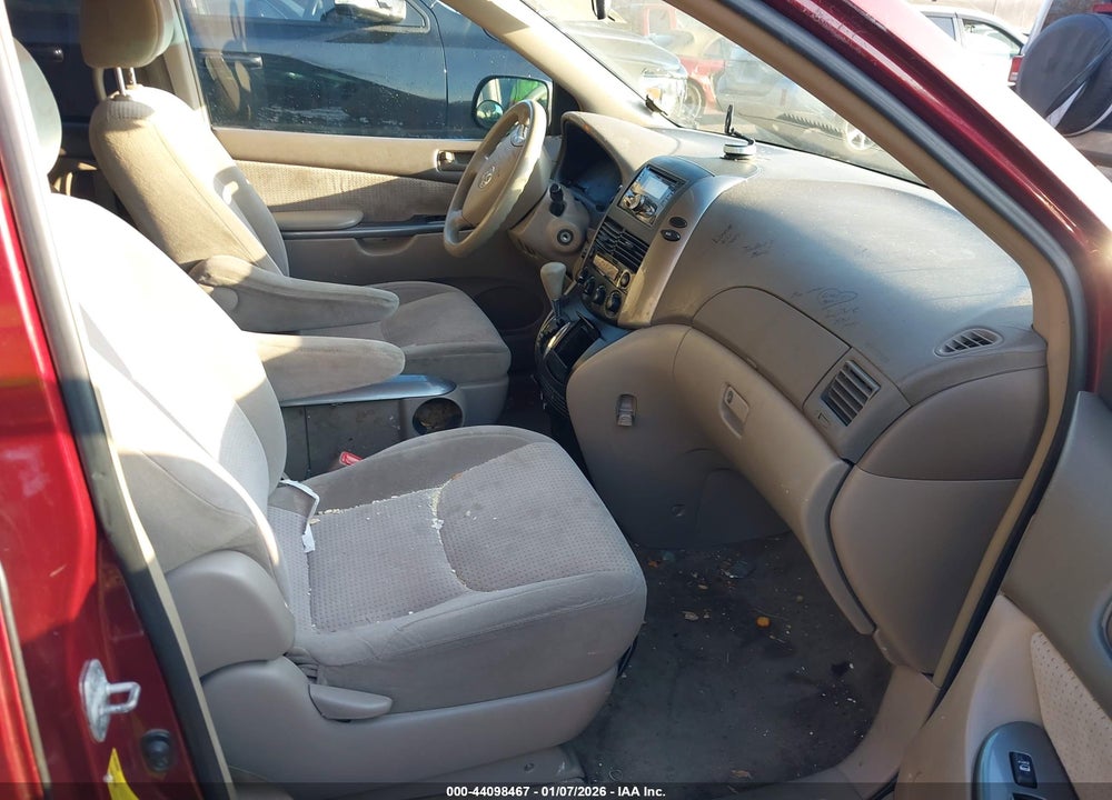 2008 TOYOTA SIENNA LE VIN: 5TDZK23C88S205304