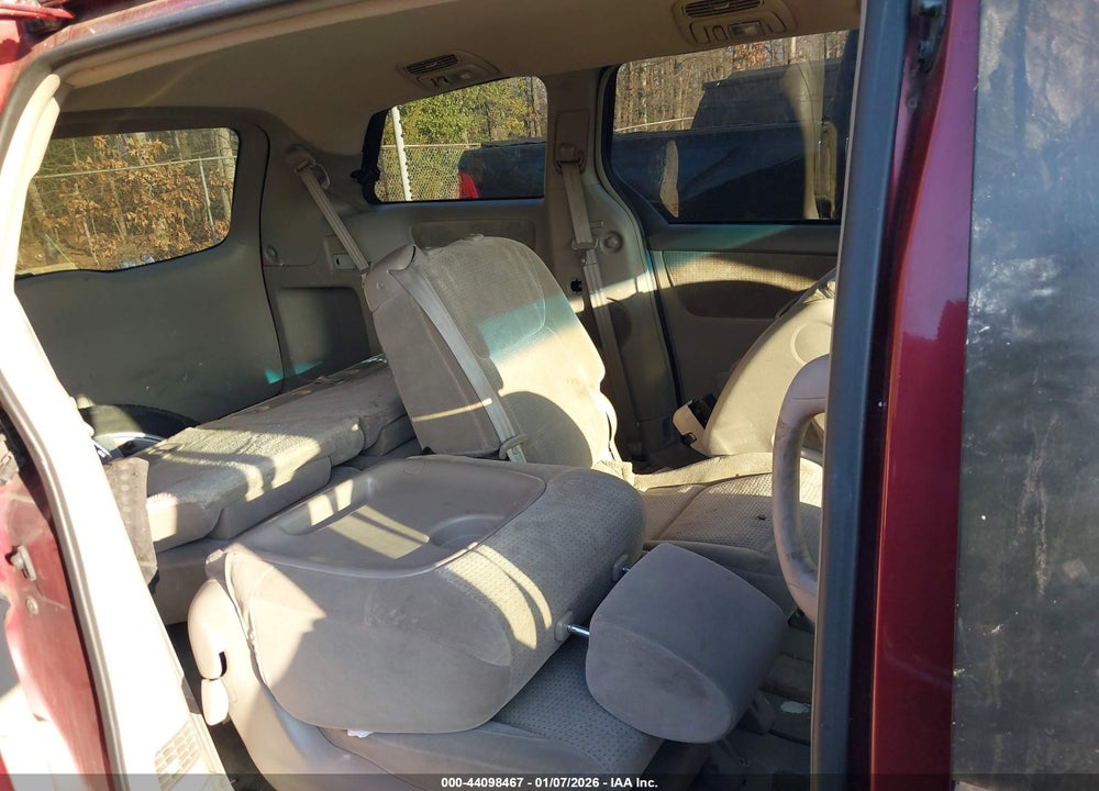 2008 TOYOTA SIENNA LE VIN: 5TDZK23C88S205304