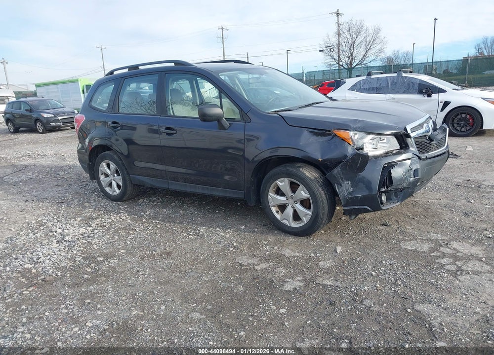 2016 SUBARU FORESTER 2.5I VIN: JF2SJABCXGH411079