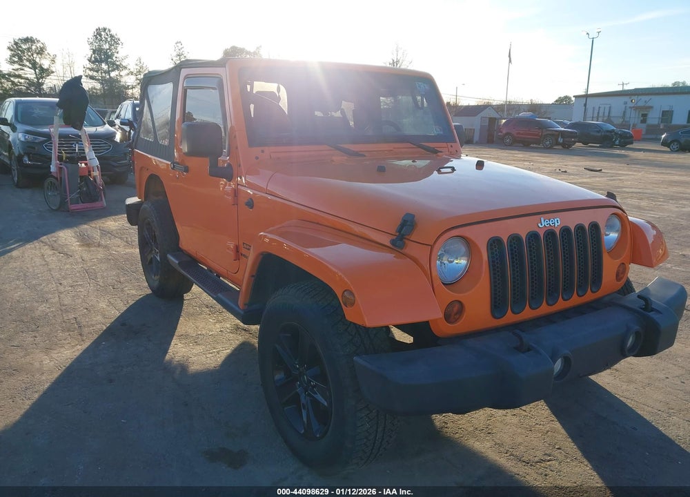 2012 JEEP WRANGLER SPORT VIN: 1C4AJWAG7CL236941