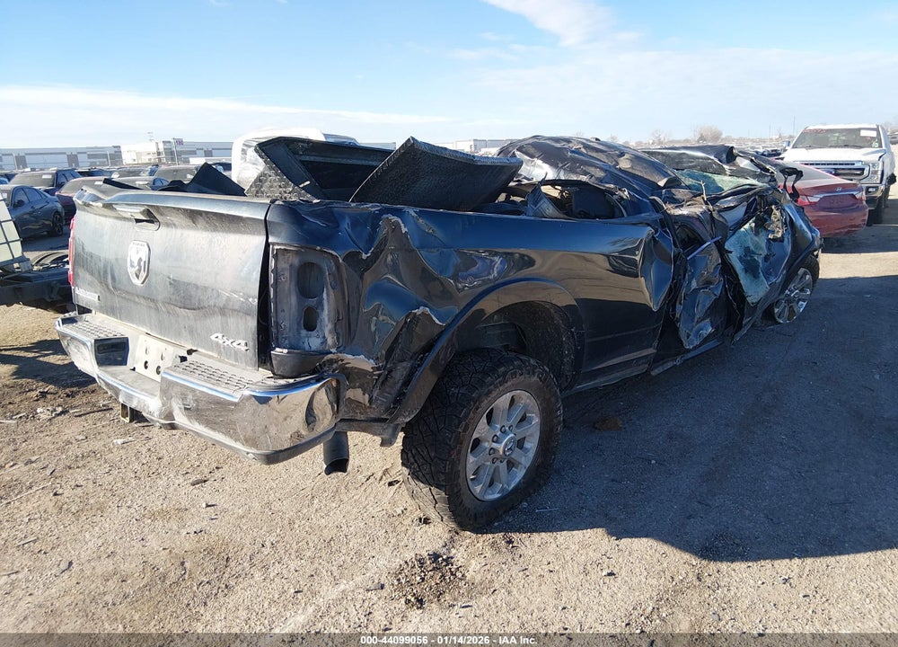 2019 RAM 2500 LAIE  4X4 8' BOX VIN: 3C6UR5KL1KG562748