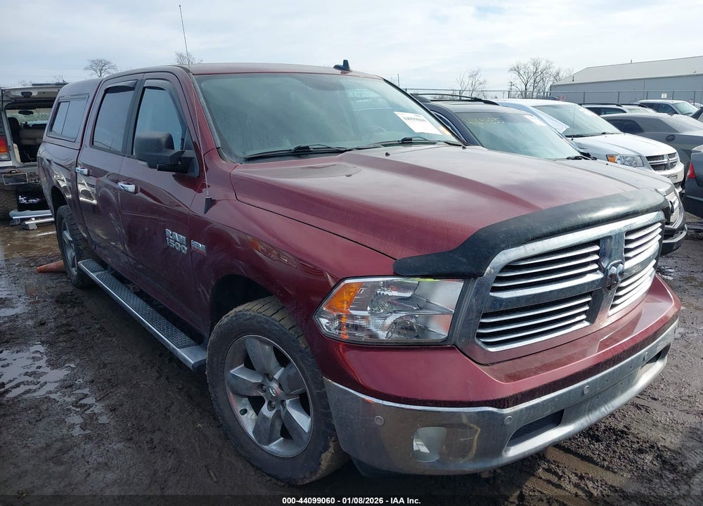 2017 RAM 1500 BIG HORN  4X4 5'7 BOX VIN: 3C6RR7LT0HG738892