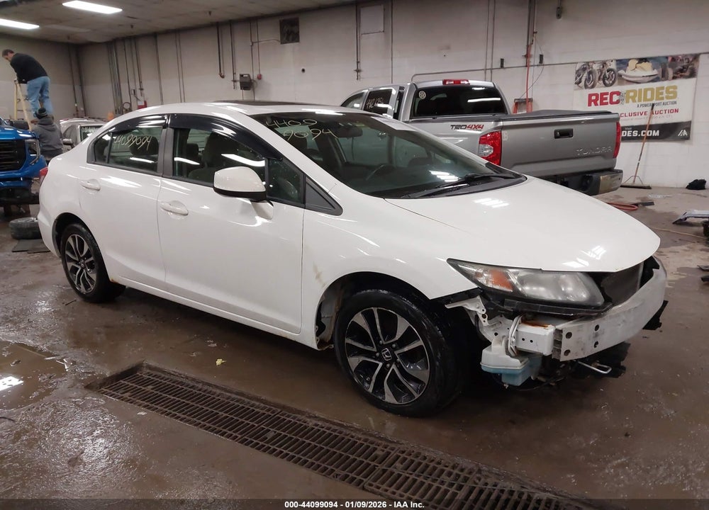 2013 HONDA CIVIC EX VIN: 19XFB2F89DE078884