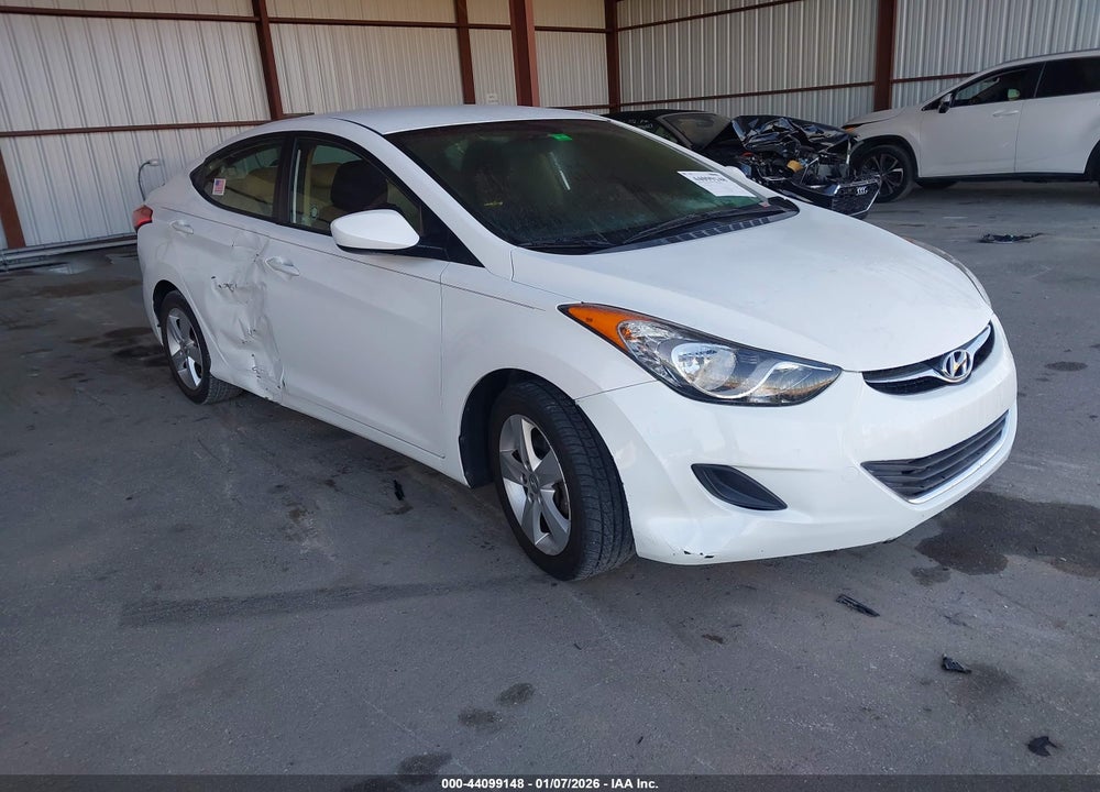 2013 HYUNDAI ELANTRA GLS VIN: 5NPDH4AE9DH408176