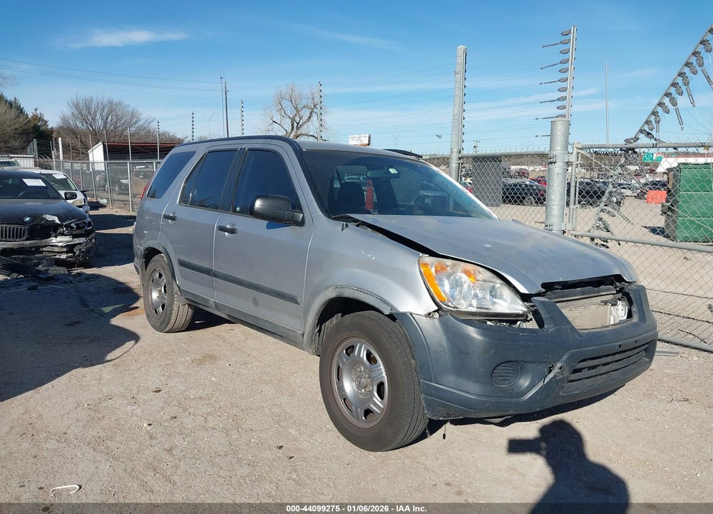 2005 HONDA CR-V LX VIN: JHLRD68565C016078