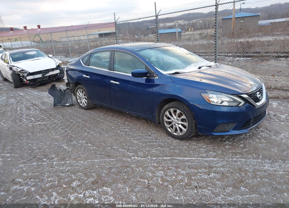 2017 NISSAN SENTRA SV VIN: 3N1AB7AP8HY241599