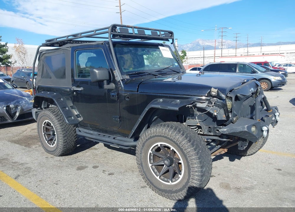 2012 JEEP WRANGLER SPORT VIN: 1C4AJWAG7CL229116