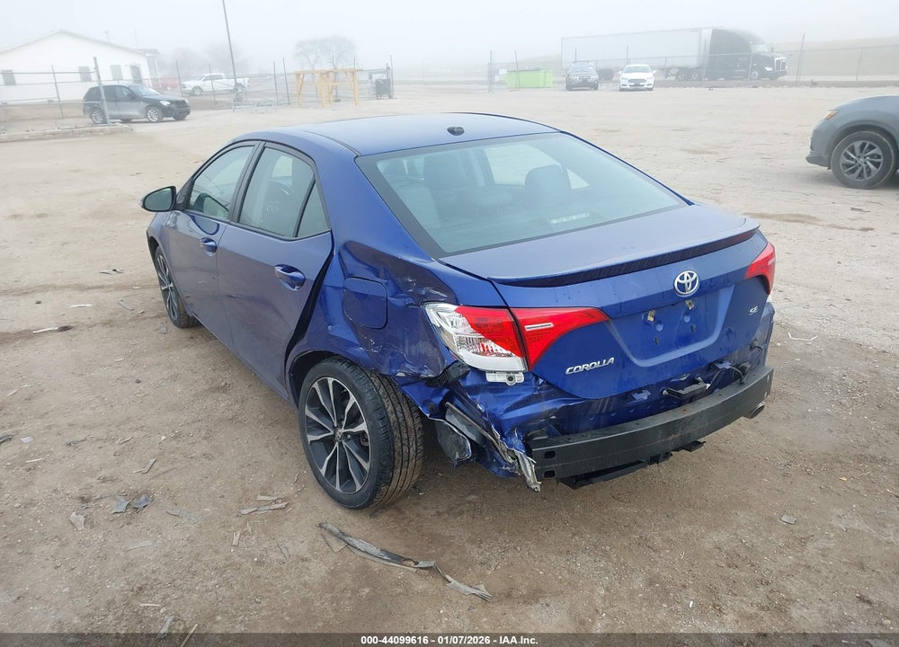 2018 TOYOTA COROLLA SE VIN: 2T1BURHE9JC102549