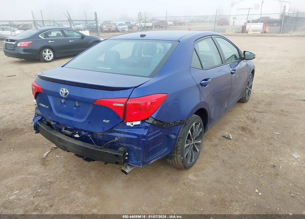 2018 TOYOTA COROLLA SE VIN: 2T1BURHE9JC102549