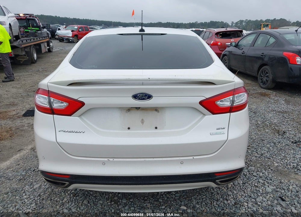 2015 FORD FUSION SE VIN: 3FA6P0H9XFR203260