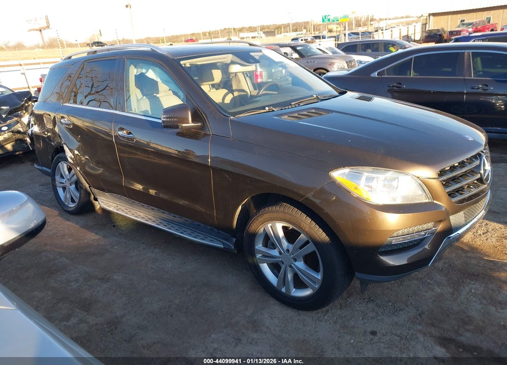 2013 MERCEDES-BENZ ML 350 4MATIC VIN: 4JGDA5HBXDA185087