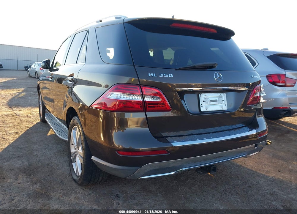 2013 MERCEDES-BENZ ML 350 4MATIC VIN: 4JGDA5HBXDA185087