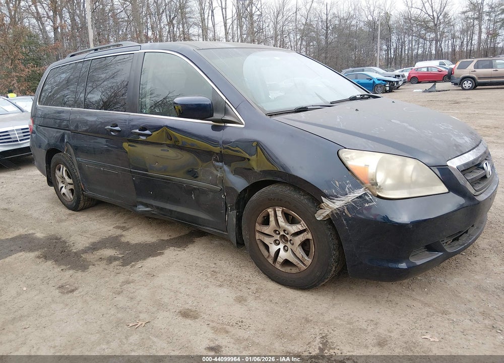 2007 HONDA ODYSSEY EX VIN: 5FNRL38487B003280