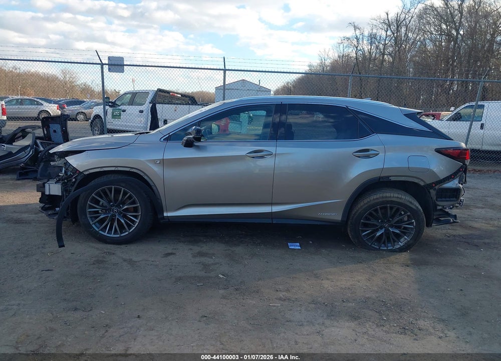 2021 LEXUS RX 450H F SPORT HANDLING VIN: 2T2YGMDA3MC070723