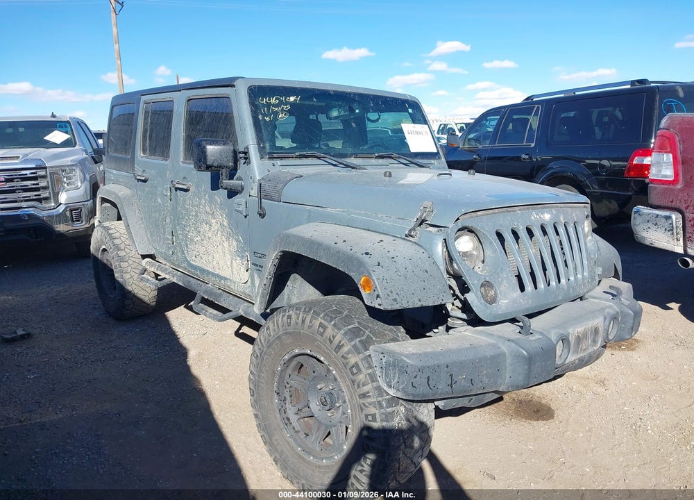 2014 JEEP WRANGLER UNLIMITED SPORT VIN: 1C4BJWDGXEL247662