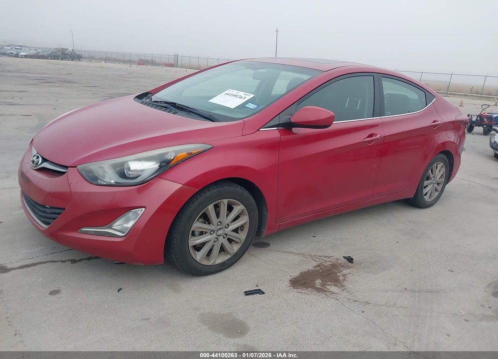 2015 HYUNDAI ELANTRA SE VIN: KMHDH4AEXFU446469