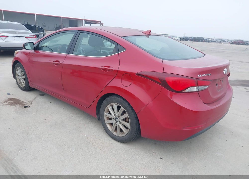 2015 HYUNDAI ELANTRA SE VIN: KMHDH4AEXFU446469